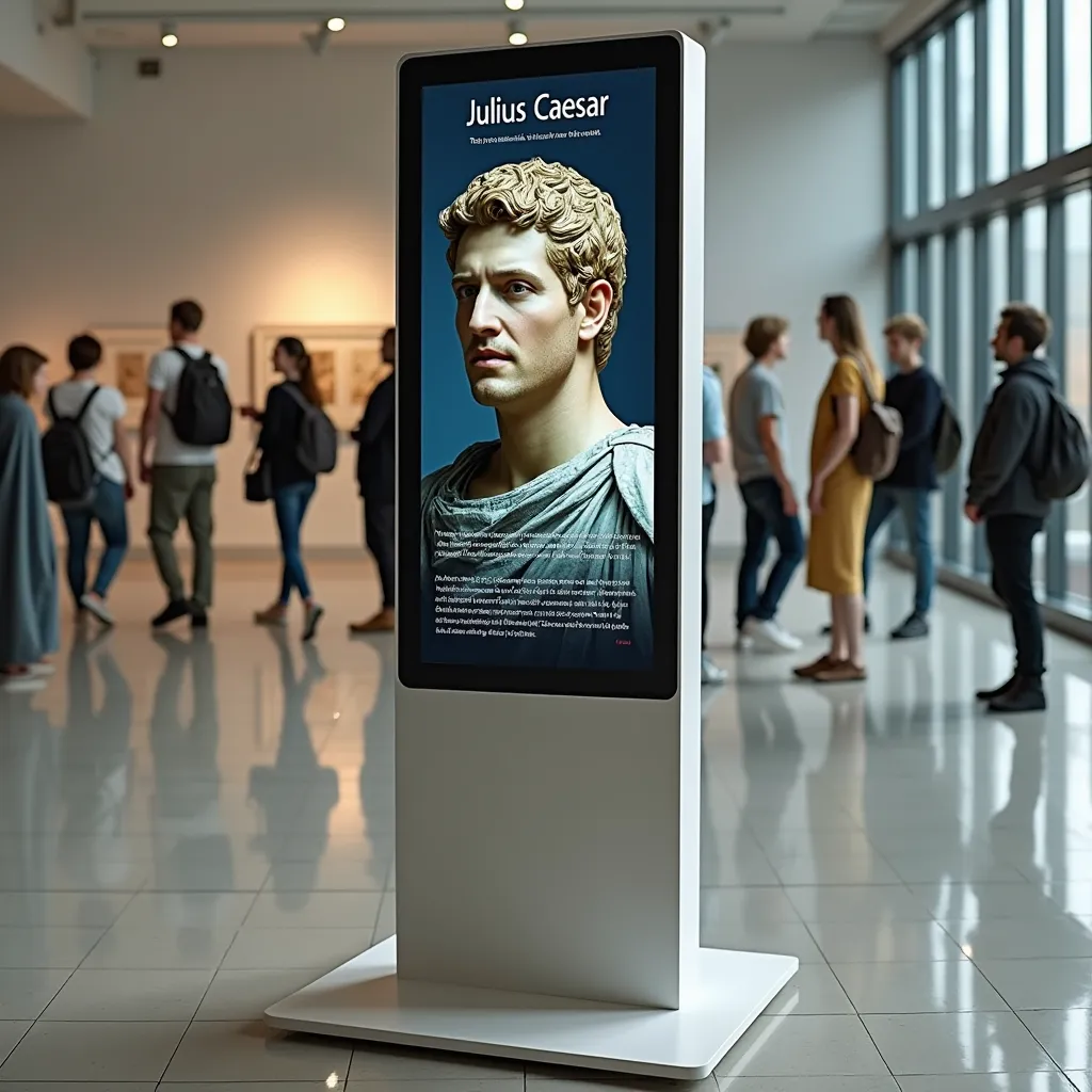 Museum hardware AI interface